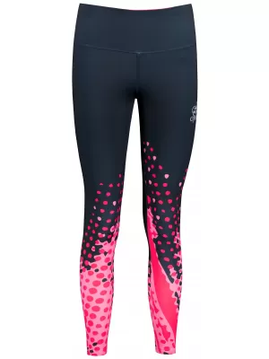 Női prémium leggings (új méretek) ALTISPORT VOJ/ALW109LEG05 RÓZSASZÍN-FEKETE