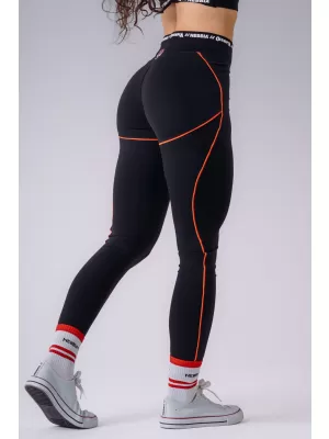Női leggings NEBBIA OLYMPIA HIGH-WAIST 935 FEKETE