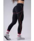 Női leggings NEBBIA OLYMPIA HIGH-WAIST 935 FEKETE