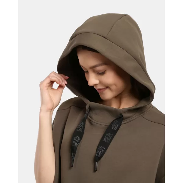  Női pulóver KILPI DIAN-W 1L0210KI KHAKI 
