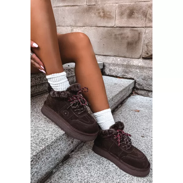  Női hóemberek BIG STAR SHOES UU274312 CSOKOLÁDÉ 
