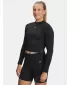 Női póló UNDER ARMOUR VANISH SEAMLESS LS 6000645-004 FEKETE