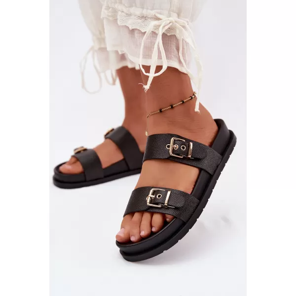  Női papucs BOTO LS-873-01 FEKETE 