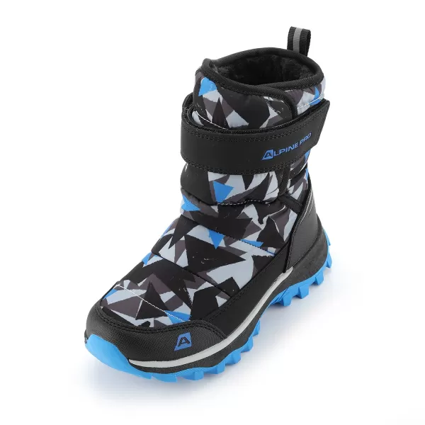  Gyermek téli hóemberek ALPINE PRO BERNO RAGYOGÓ KÉK 