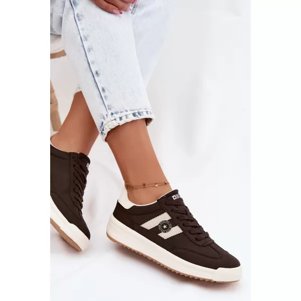  Női tornacipő BIG STAR SHOES UU274024 BARNA/BÉZS 