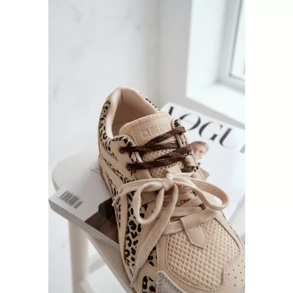 Női tornacipő BIG STAR SHOES TT274549 BÉZS 