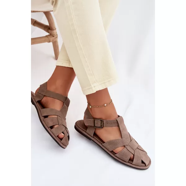  Női szandál BIG STAR SHOES TT274250 BÉZS 