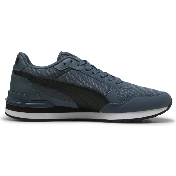  Csizma PUMA ST RUNNER V4 MESH 39966619 EVENING BLUE/ ESTE KÉK/PUMA FEKETE/PUMA FEHÉR 