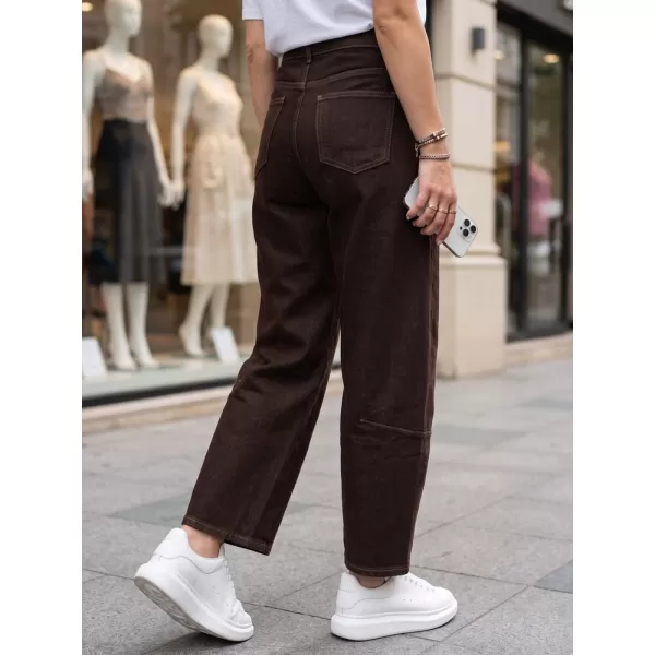  Női nadrág DSTREET UY3120 BARNA 