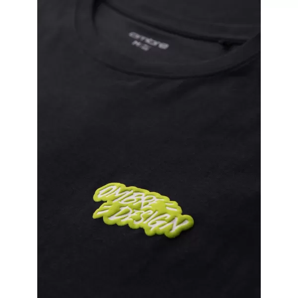  Férfi póló OMBRE OM-TSPT-0288 FEKETE 