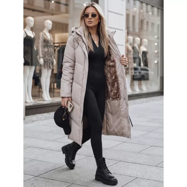  Női kabát DSTREET TY5430 BÉZS 