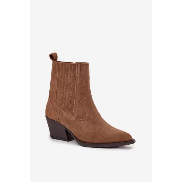  Női cowboy csizma BOTO NC1339K/6350 TEVE 
