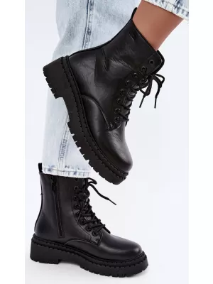 Női bokacsizma BIG STAR SHOES UU274816 FEKETE