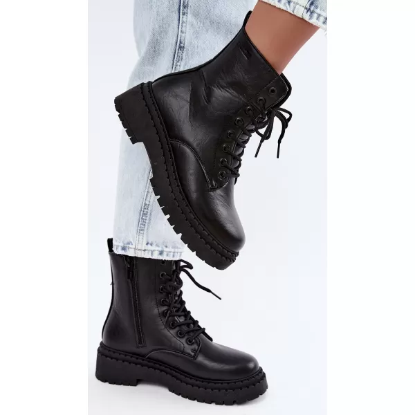  Női bokacsizma BIG STAR SHOES UU274816 FEKETE 