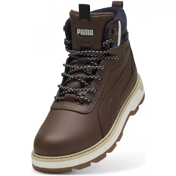  Csizma PUMA DESIERTO V3 PURETEX 39392805 GESZTENYEBARNA/GESZTENYEBARNA/ÚJ SÖTÉTKÉK 