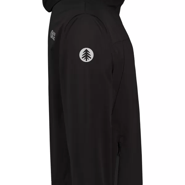  Férfi vízálló softshell kabát NORDBLANC EXPEDITIOUS NBSSM8323 FEKETE 