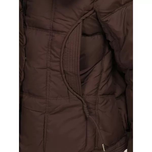  Női kabát DSTREET TY6040 BARNA 