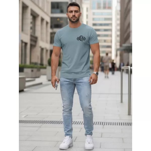  Férfi póló DSTREET NX5084R KÉK 