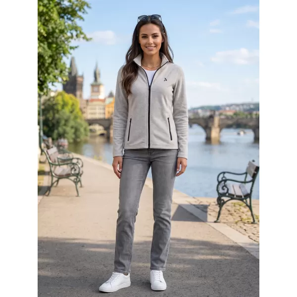  Női polár pulóver ALTISPORT ALW002852 EZÜST KIEMELÉSEK 