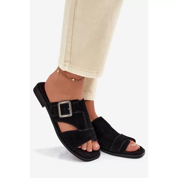  Női papucs BIG STAR SHOES TT274477 FEKETE 
