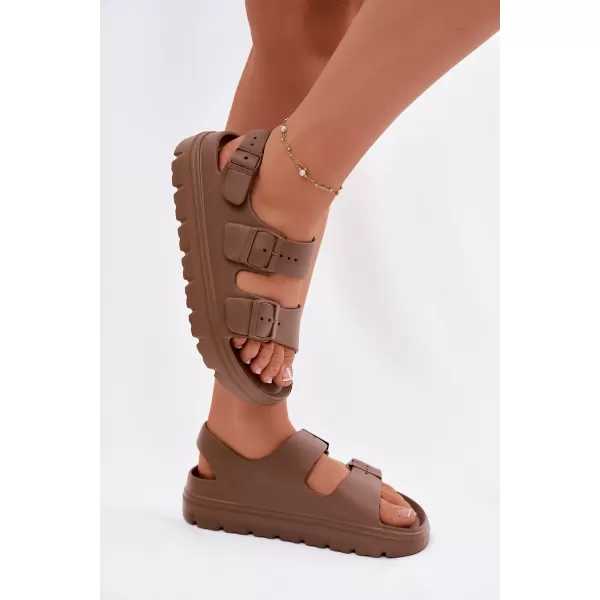  Női szandál BIG STAR SHOES TT274A035 BARNA/BÉZS 