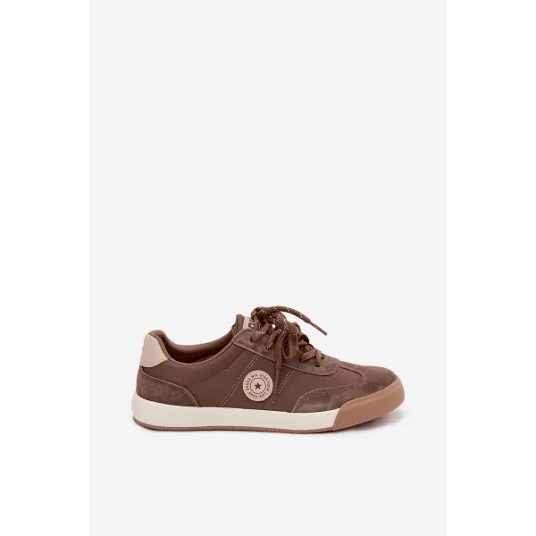  Női tornacipő BIG STAR SHOES UU274002 BARNA/BÉZS 