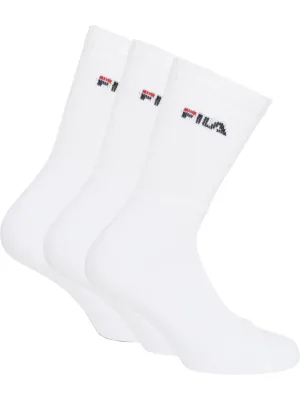 Zokni FILA F9575 SOCKS 3-PACK FEHÉR
