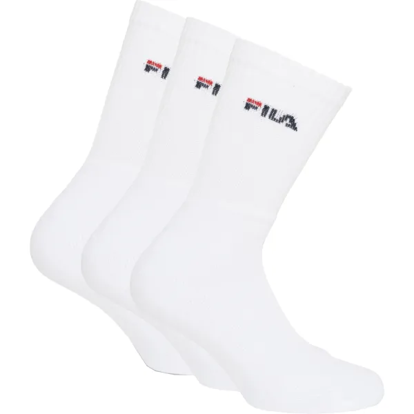  Zokni FILA F9575 SOCKS 3-PACK FEHÉR 