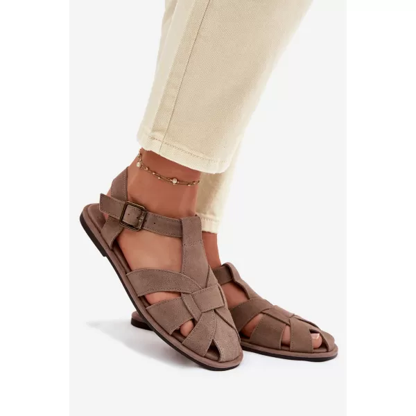  Női szandál BIG STAR SHOES TT274250 BÉZS 