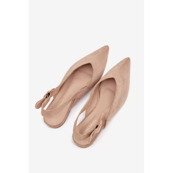  Női balerinák BOTO 9755 KHAKI 