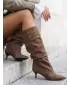 Női cipők DSTREET ZY1455 KHAKI