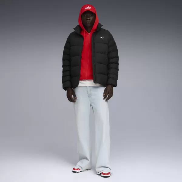  Férfi dzseki PUMA MONO JACKET 68837001 PUMA FEKETE 