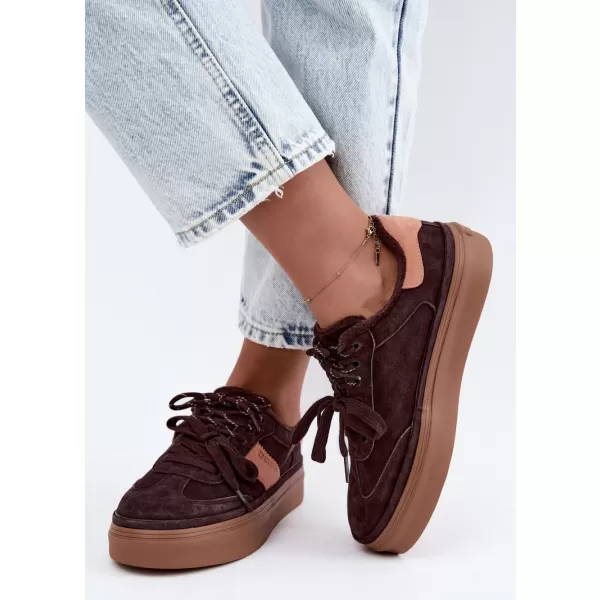  Női tornacipő BIG STAR SHOES UU274770 BARNA/BÉZS ÁRNYÉKOK 