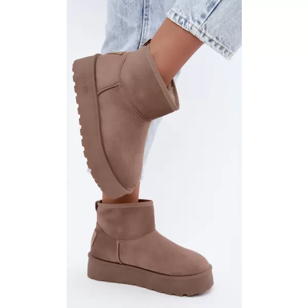  Női hóemberek BIG STAR SHOES UU274224 BÉZS 