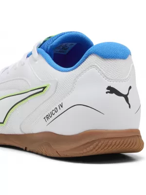 Csizma PUMA TRUCO IV 10884507 PUMA FEHÉR/ZÖLD CSILLOGÁS/ULTRA KÉK/PUMA FEKETE