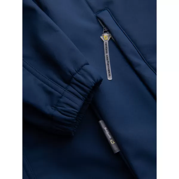  Férfi softshell kabát OMBRE OM-JANP-0292 SÖTÉTKÉK 