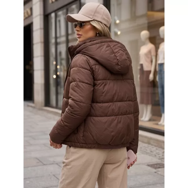  Női kabát DSTREET TY5861 BARNA 