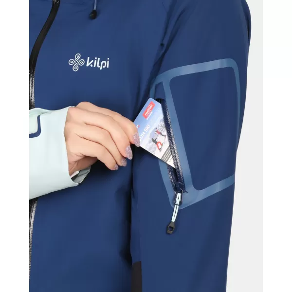  Női hardshell kabát KILPI MAMBA-W 1L0101KI SÖTÉTKÉK 