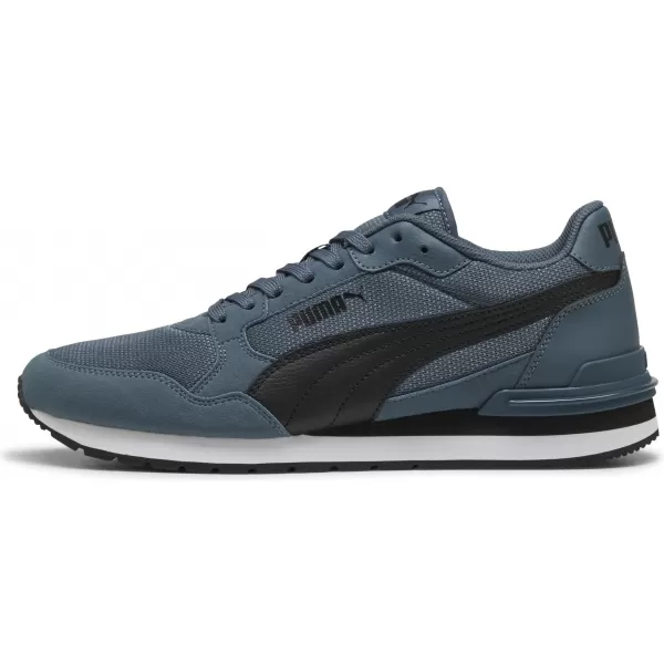  Csizma PUMA ST RUNNER V4 MESH 39966619 EVENING BLUE/ ESTE KÉK/PUMA FEKETE/PUMA FEHÉR 