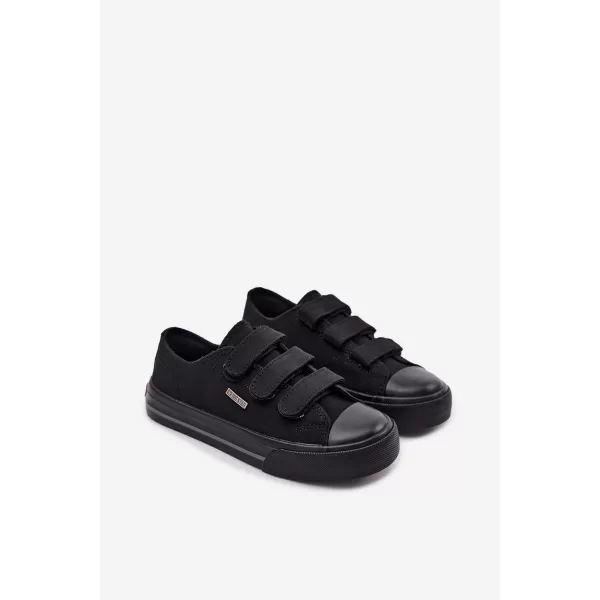  Gyermek tornacipő BIG STAR SHOES TT374172 FEKETE 
