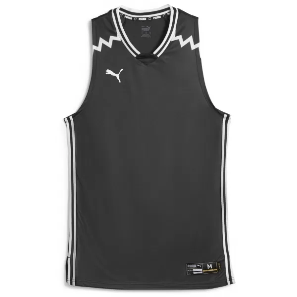  Férfi mez PUMA HOOPS TEAM GAME JERSEY 676628-01 PUMA FEKETE 