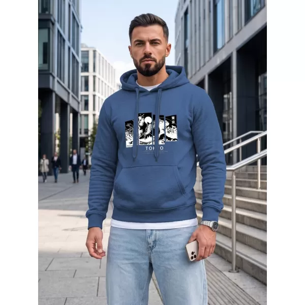  Férfi pulóver DSTREET NX5146BX-17-09 KÉK 