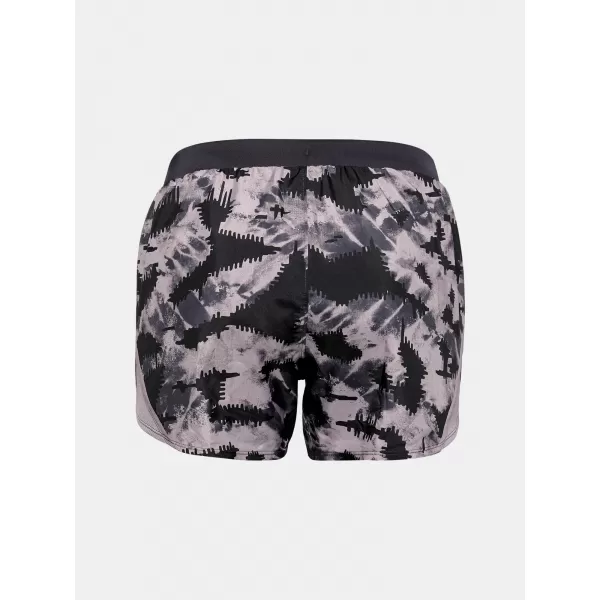  Női rövidnadrág UNDER ARMOUR W UA FLY BY 2.0 PRINTED SHORT 1350198-591 LILA 