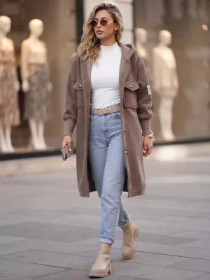Női kabát DSTREET NY0799 FANGO