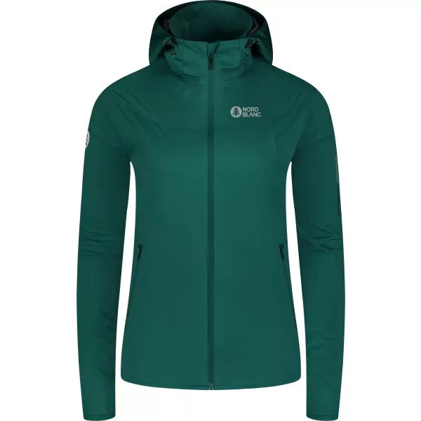  Női softshell kabát NORDBLANC OUTLAND NBSSL8324 ZÖLD 