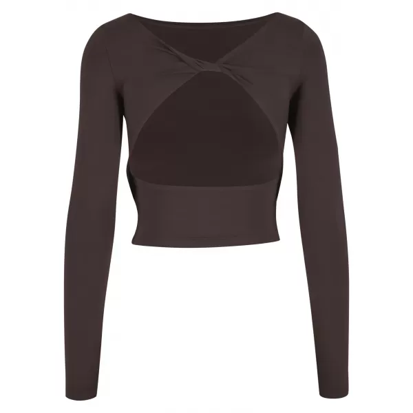  Női póló URBAN CLASSICS TB7721 MELEG/BARNA 