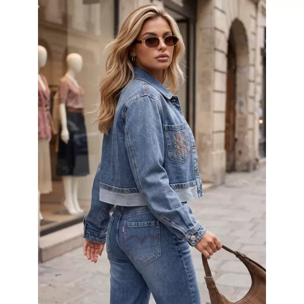  Női kabát DSTREET TY5901 KÉK 