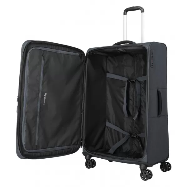  Bőrönd TRAVELITE Kick Off 4w L exp ANTRACIT 