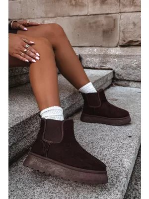 Női cipők BIG STAR SHOES UU274174 BARNA/BÉZS ÁRNYÉKOK