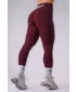 Női leggings NEBBIA FLOW SEAMLESS 496 BORDÓ